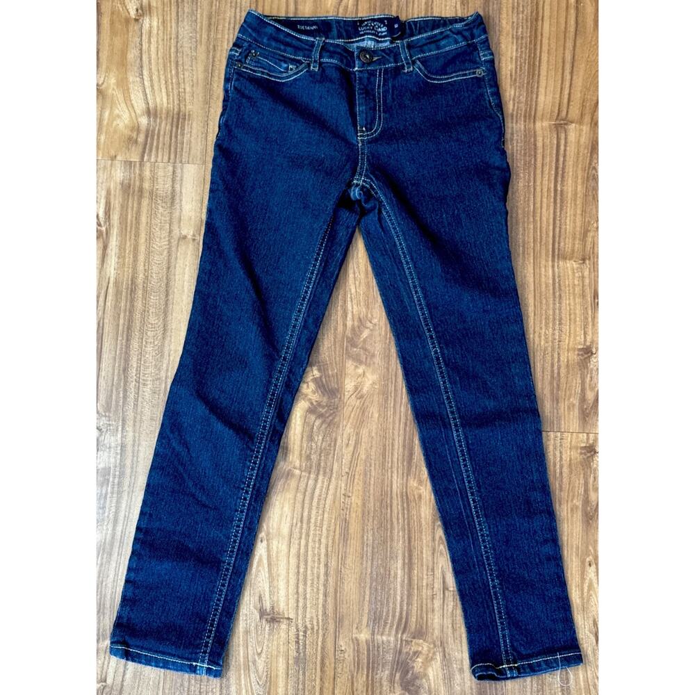 Girls Youth‎ Lucky Brand Zoe Skinny Denim Jeans Size 10 adjustable waist